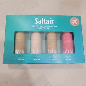 NEW SALTAIR Santal Bloom, Pink Beach  Bath and Body Travel Size Gift Set…